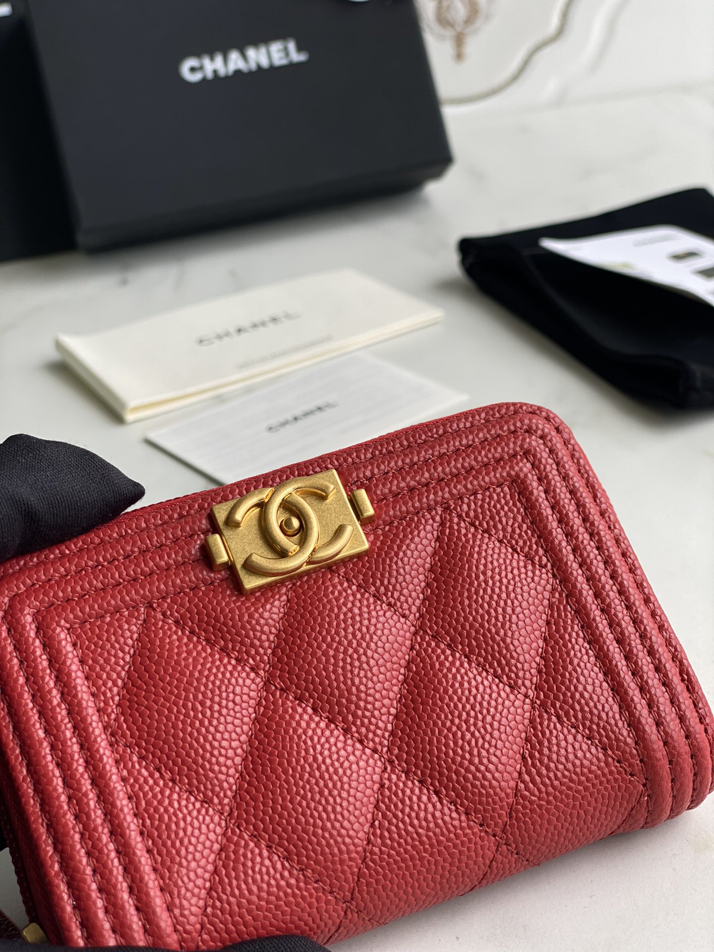 Chanel Classic Boy Wallet