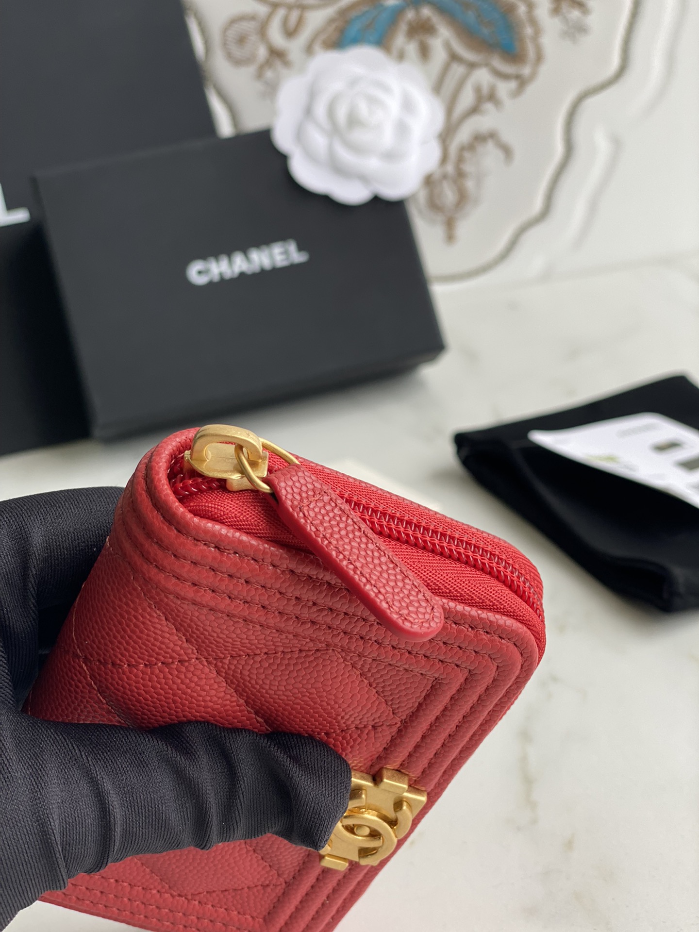 Chanel Classic Boy Wallet