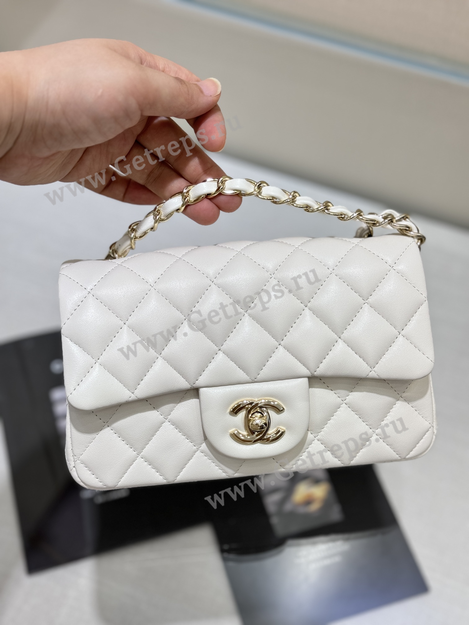Chanel Classic Flap 20cm White