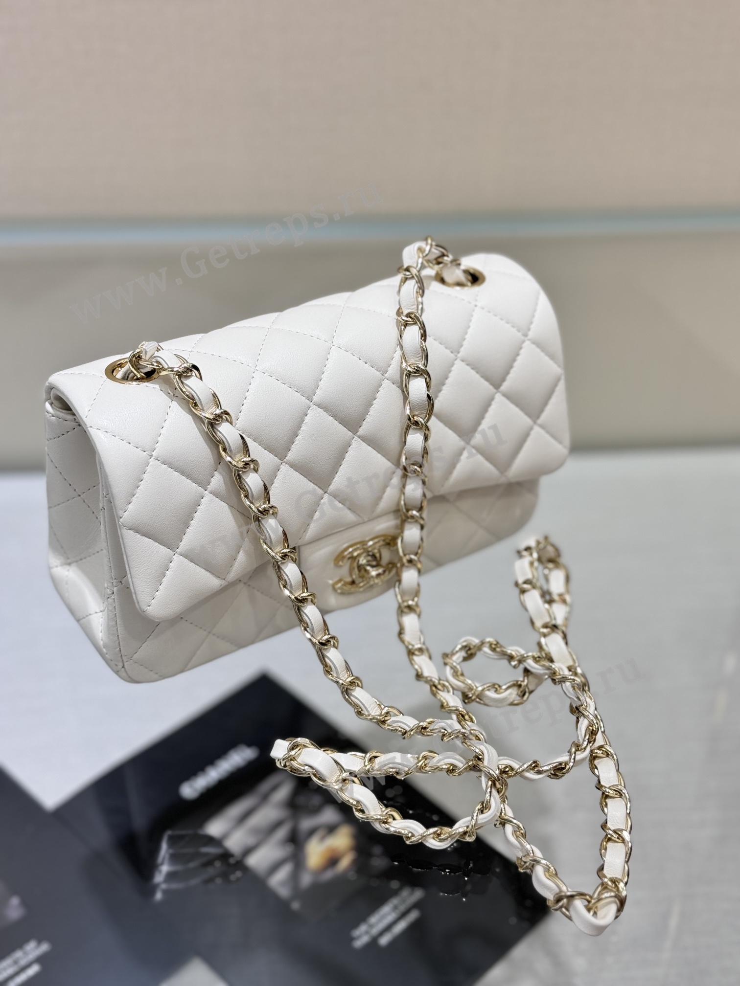 Chanel Classic Flap 20cm White