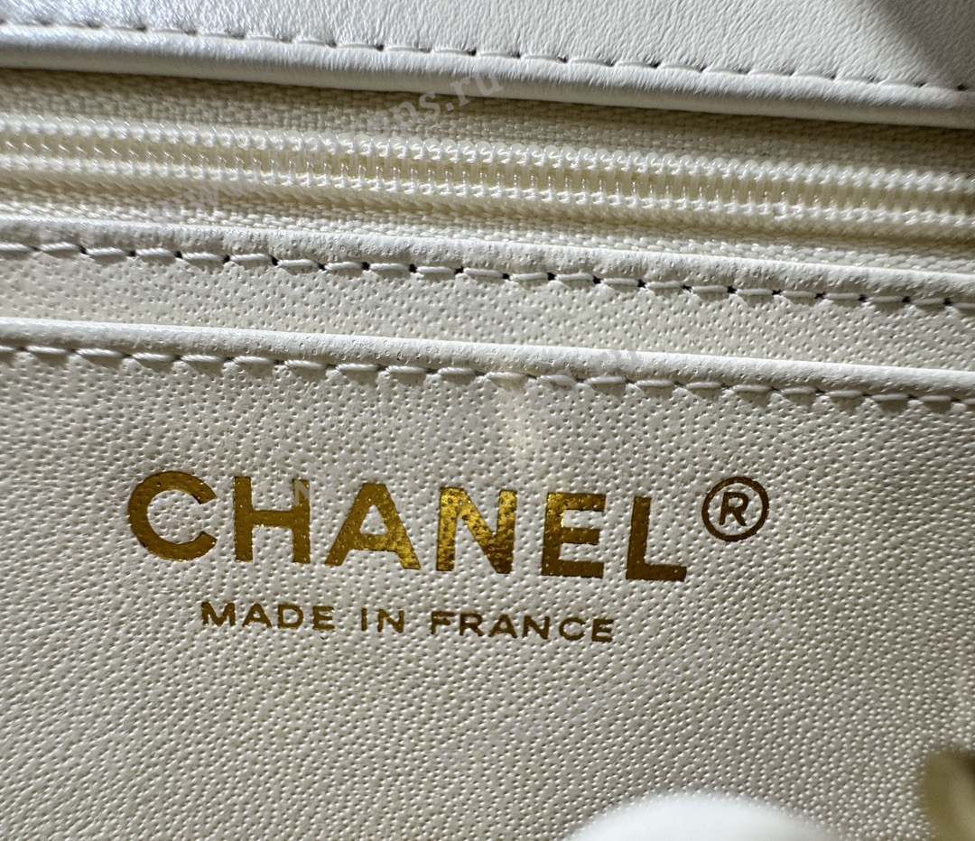 Chanel Classic Flap 20cm White