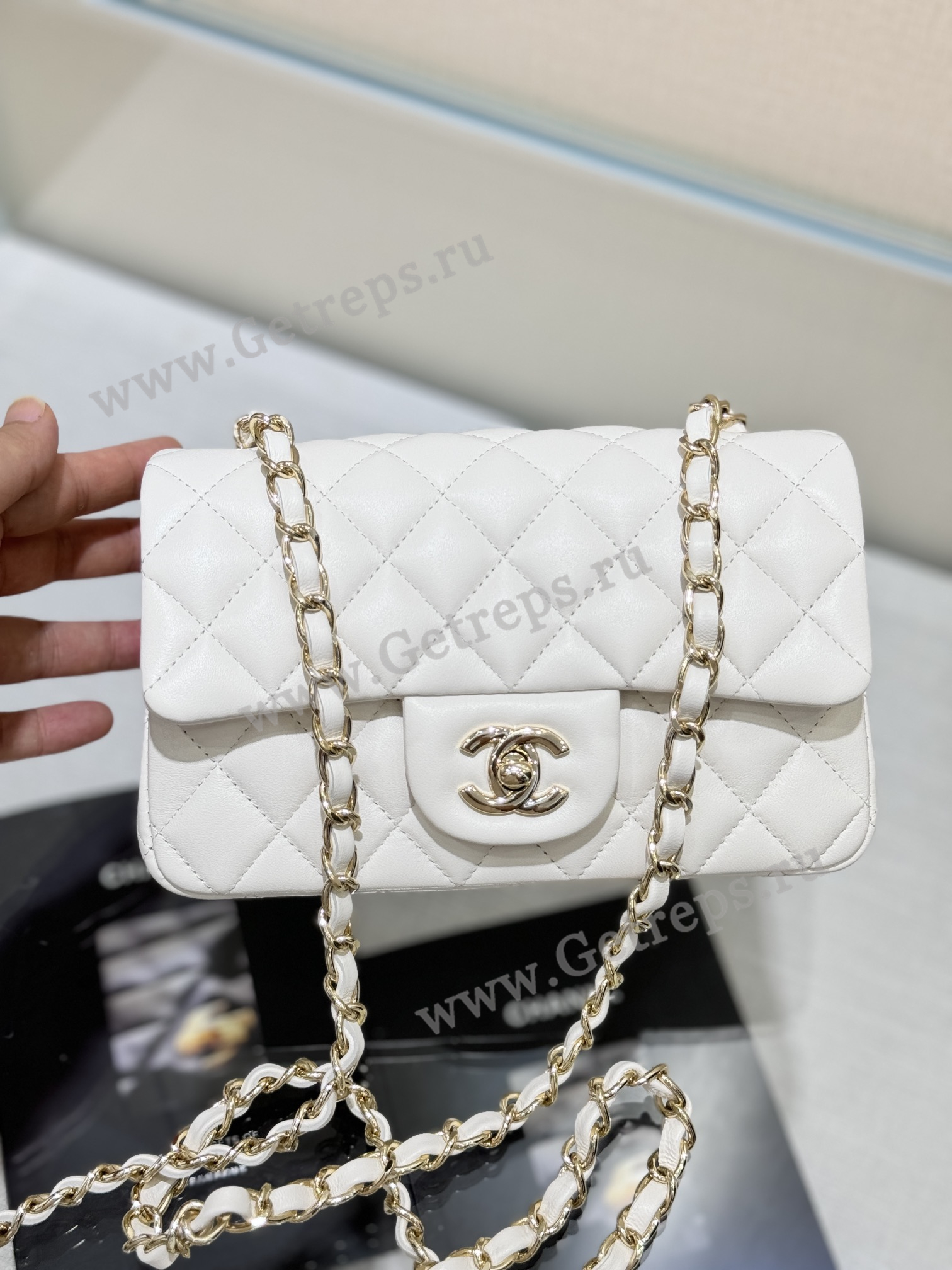 Chanel Classic Flap 20cm White