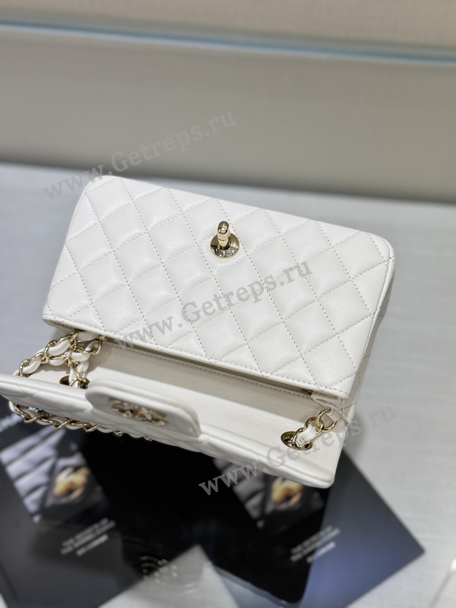 Chanel Classic Flap 20cm White