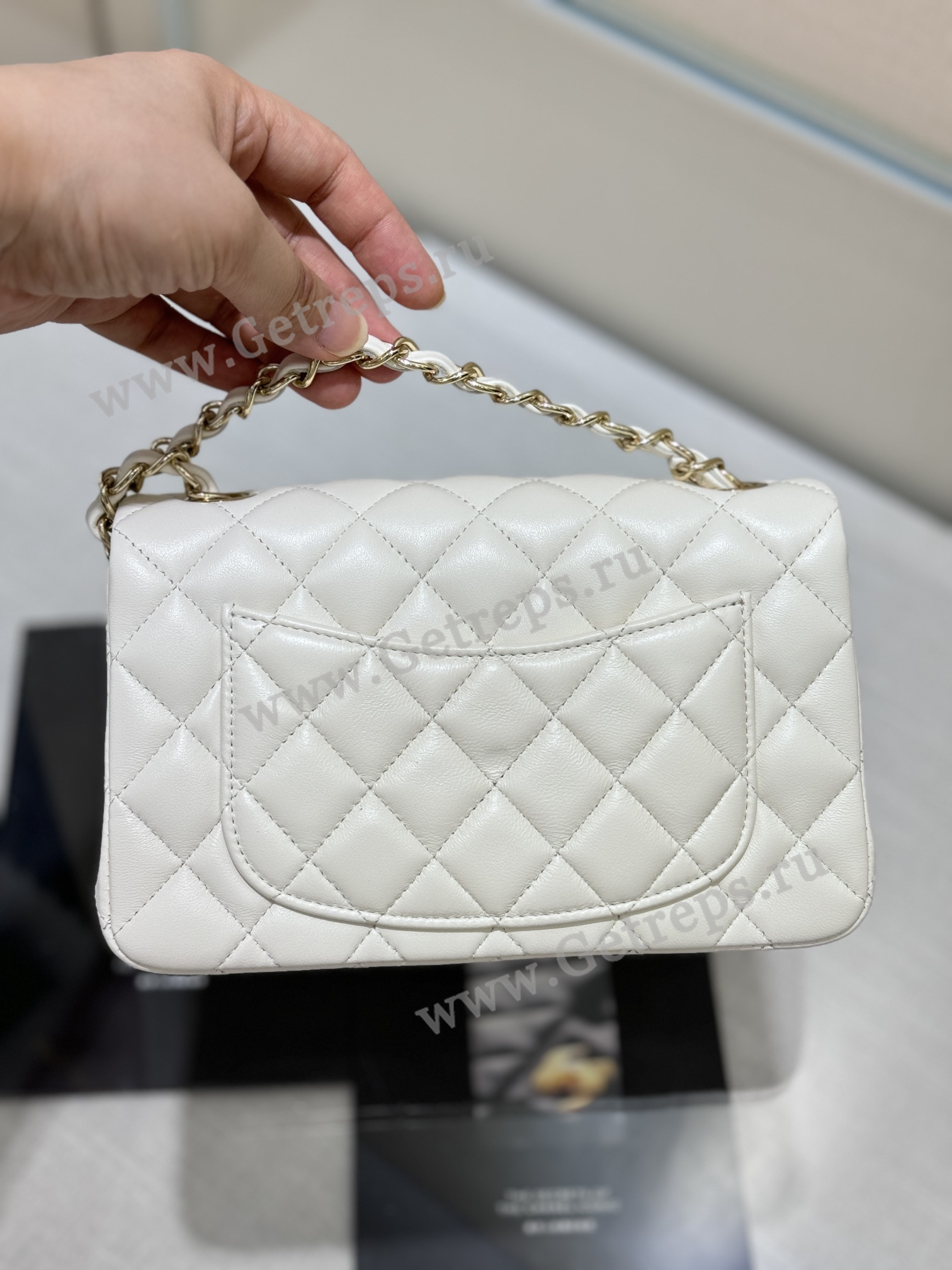 Chanel Classic Flap 20cm White