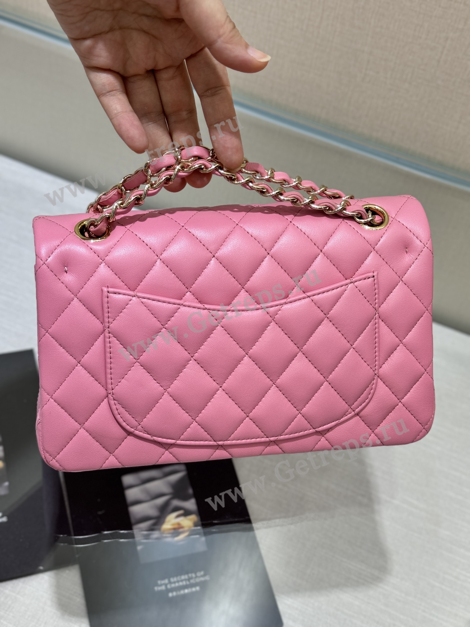 Chanel Classic Flap 23cm Pink