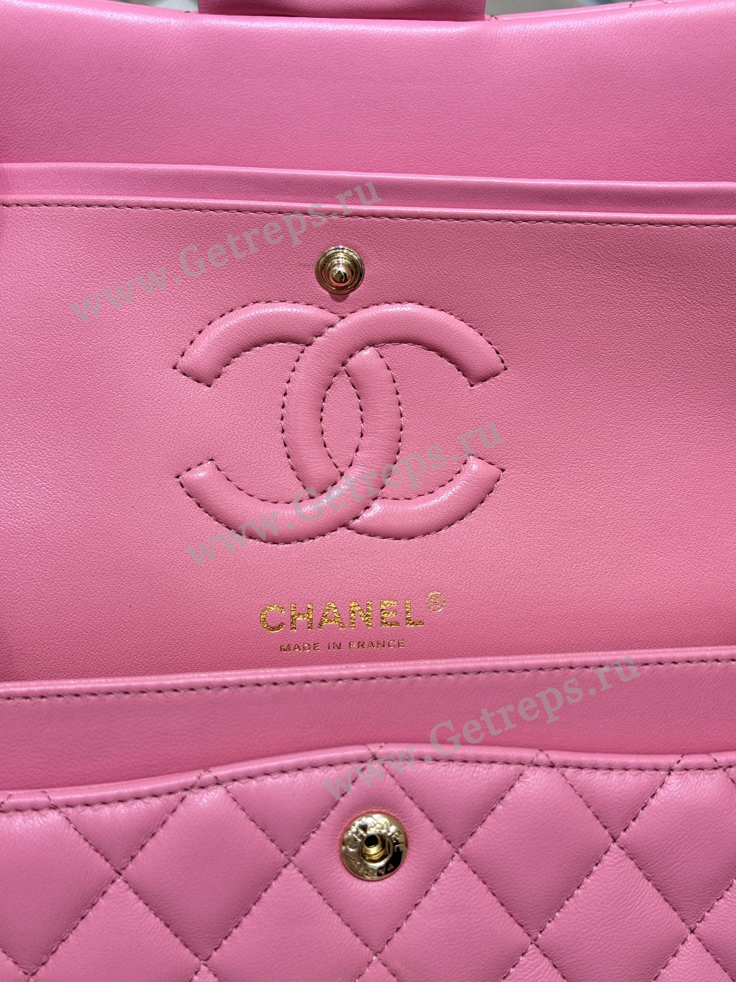 Chanel Classic Flap 23cm Pink