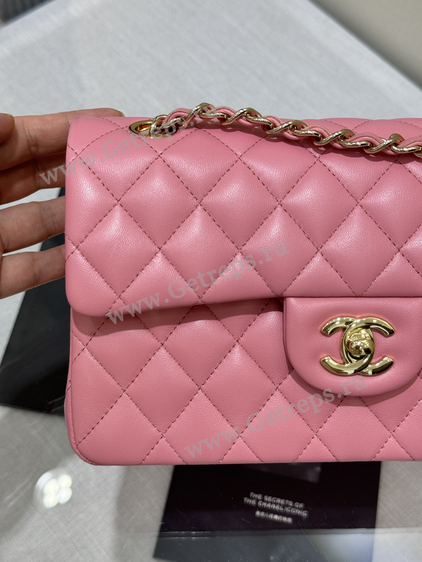 Chanel Classic Flap 23cm Pink