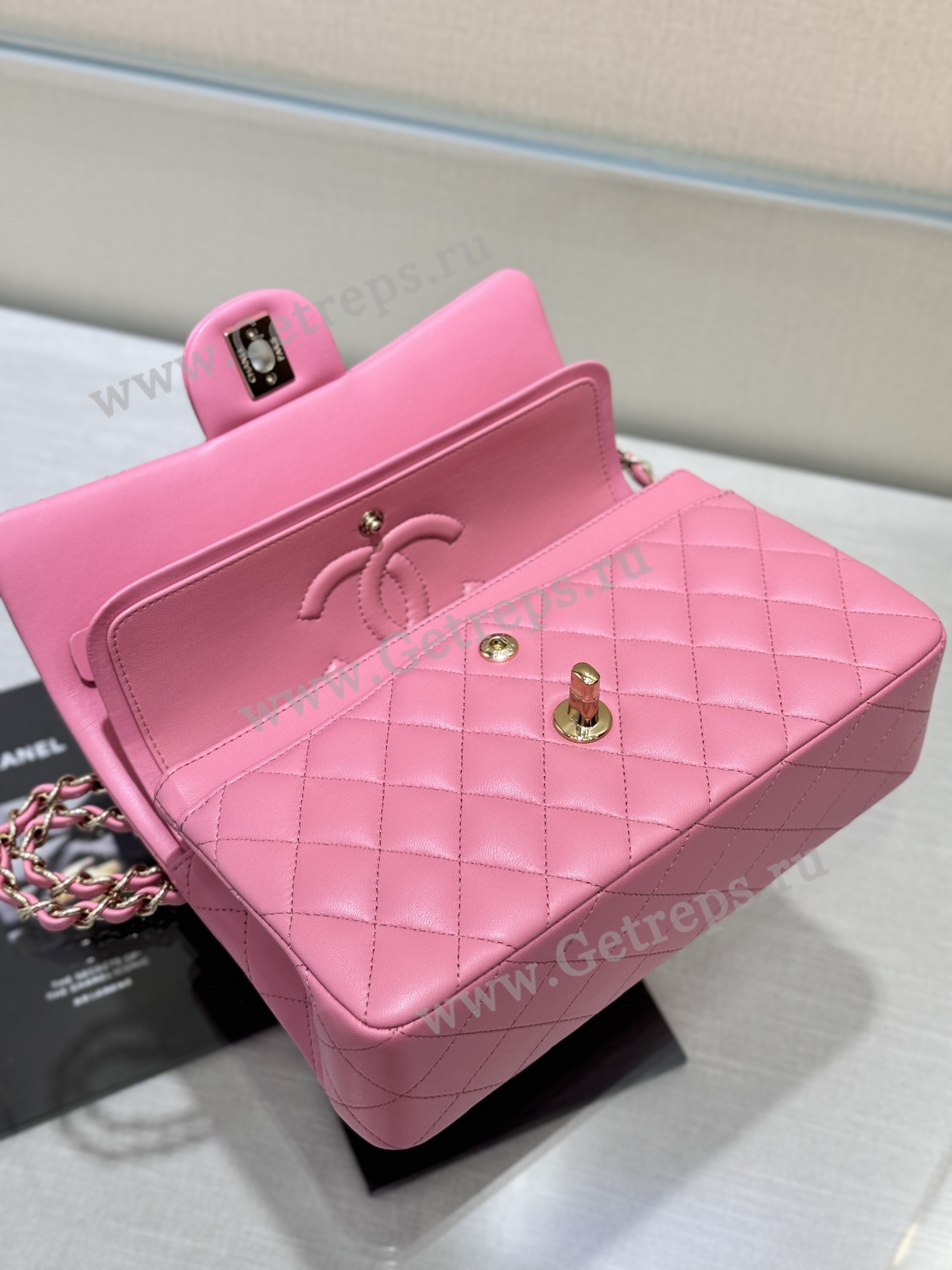 Chanel Classic Flap 23cm Pink