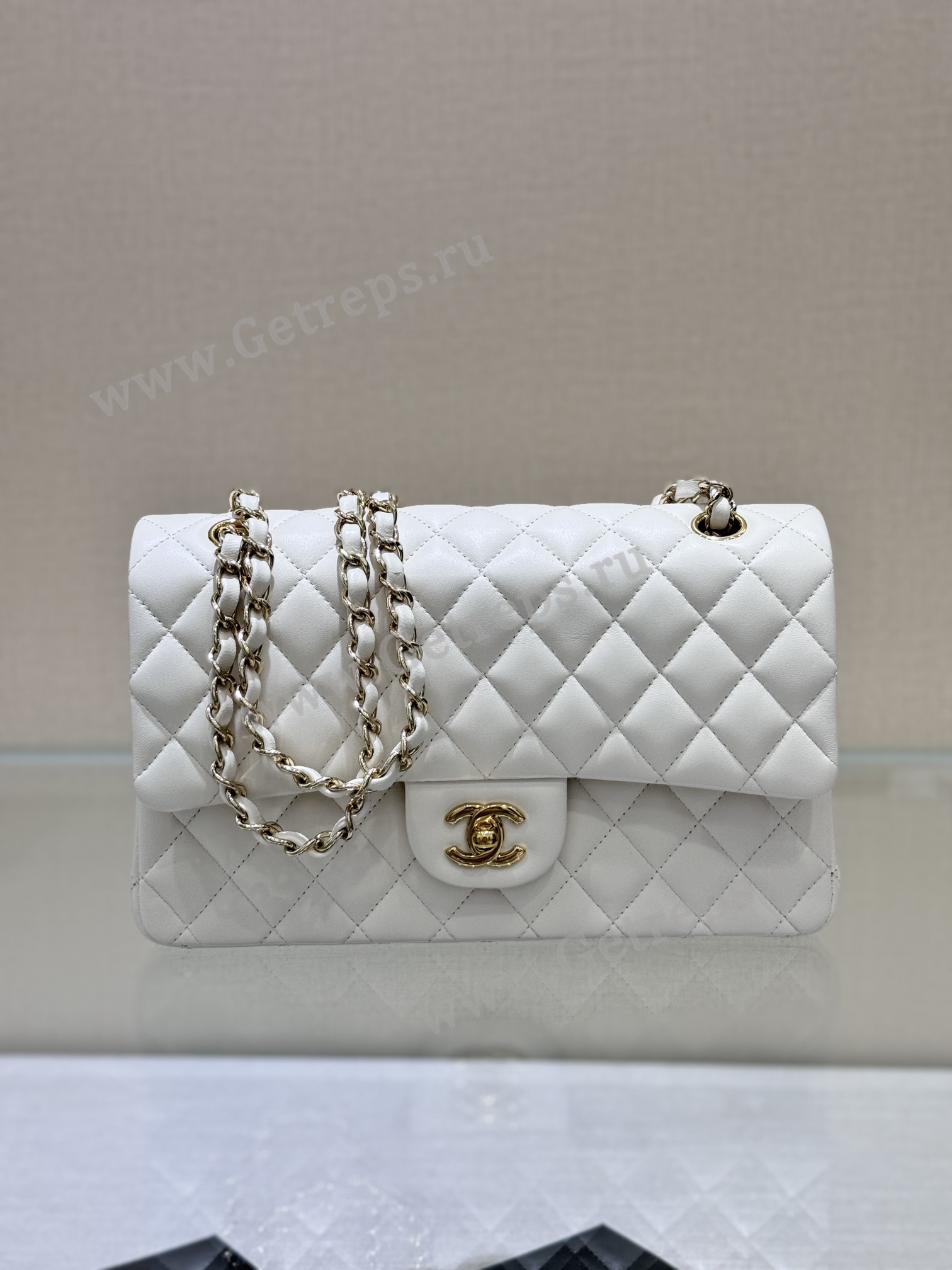 Chanel Classic Flap 25cm White