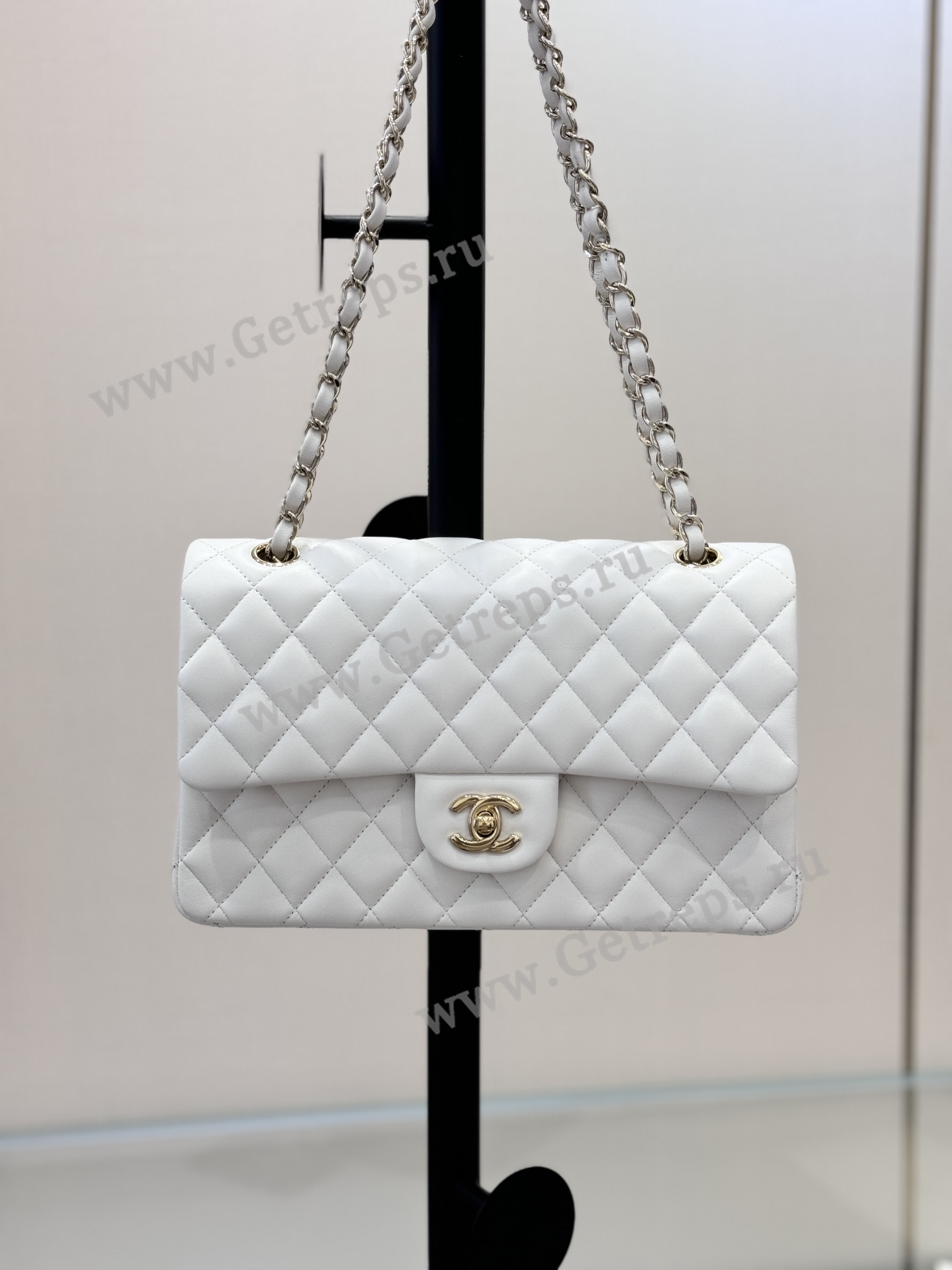 Chanel Classic Flap 25cm White