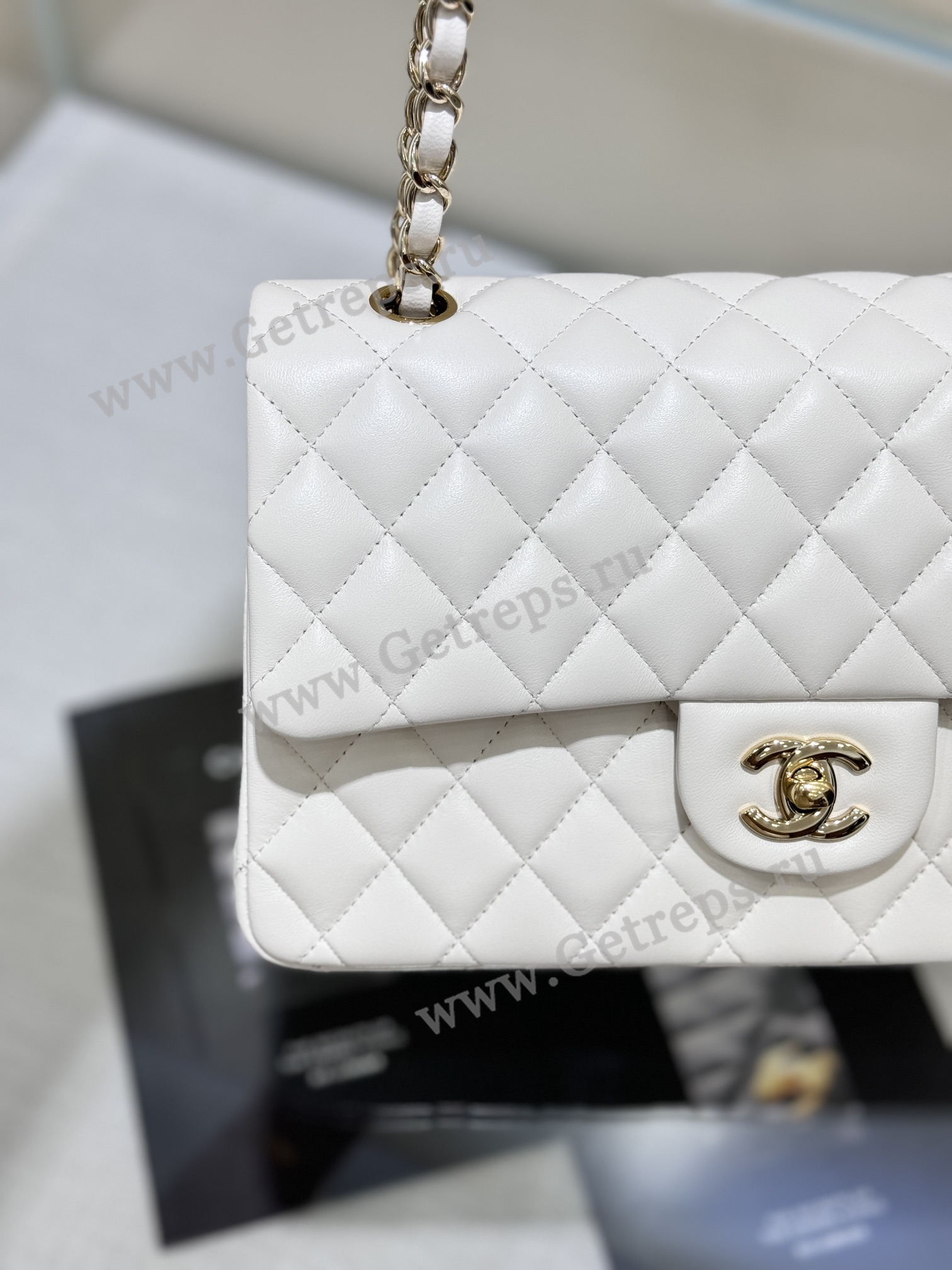 Chanel Classic Flap 25cm White