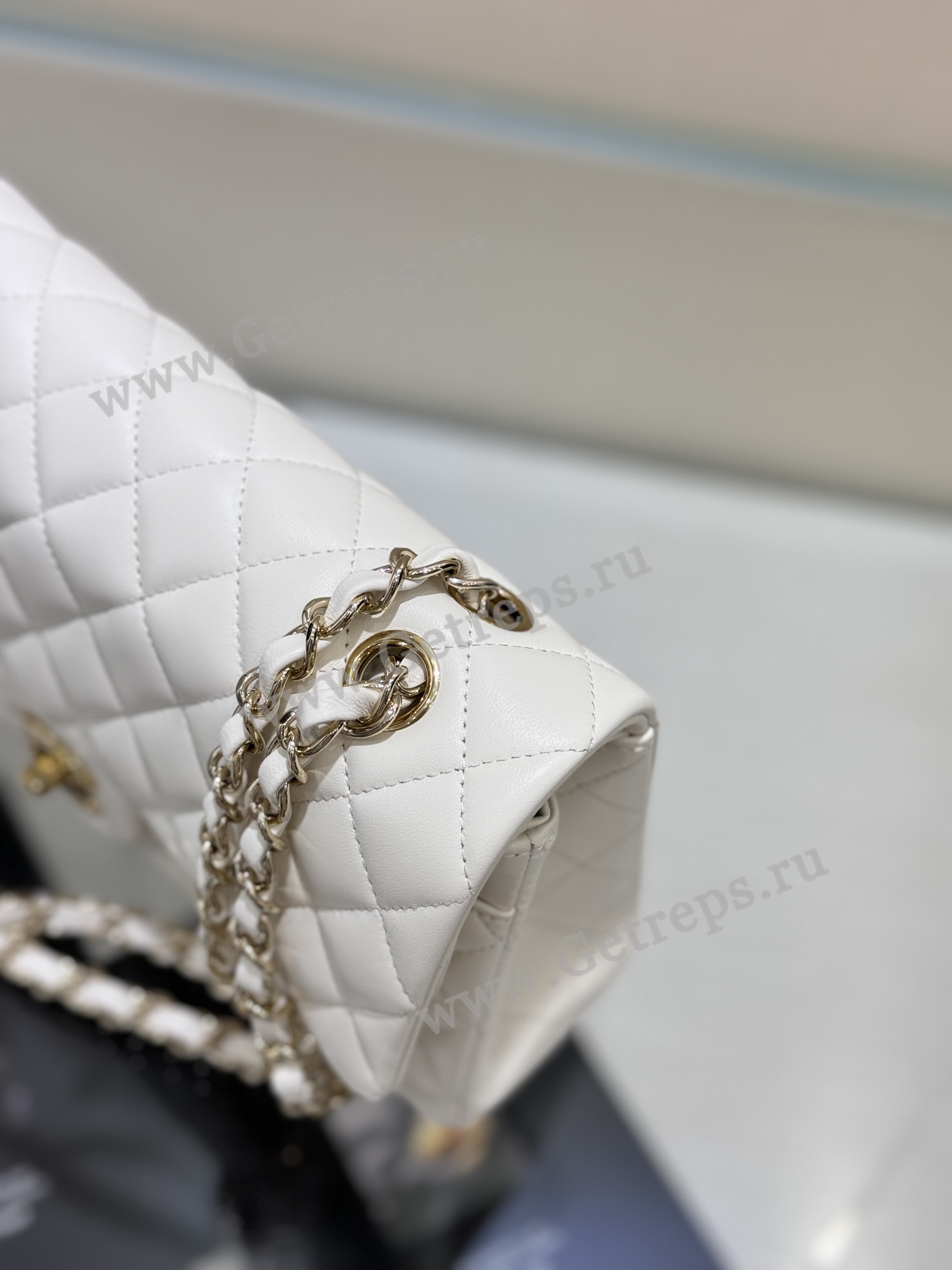 Chanel Classic Flap 25cm White