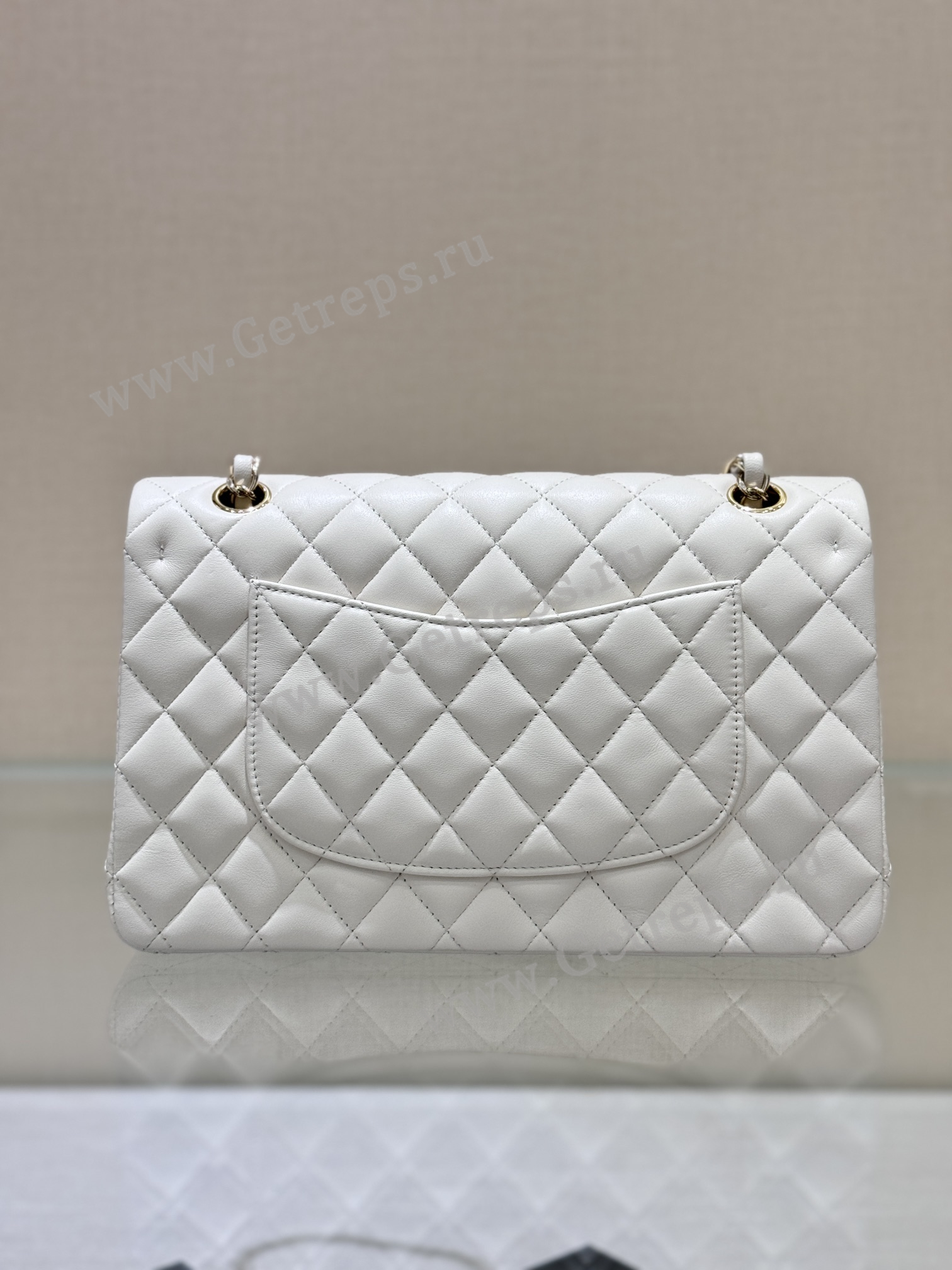 Chanel Classic Flap 25cm White