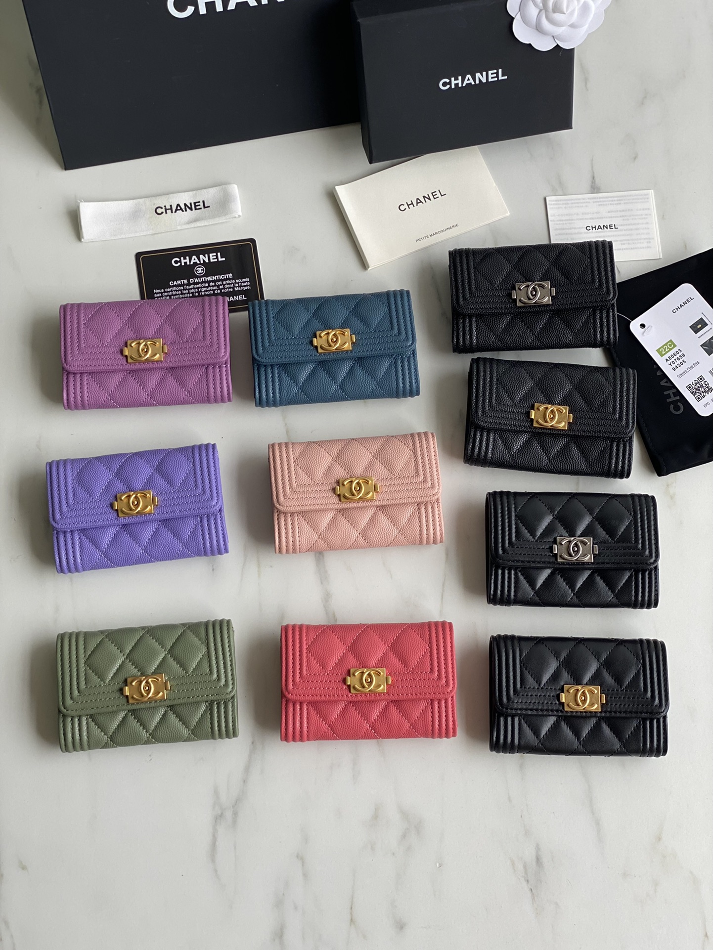 Chanel Classic Leboy Wallet A80602