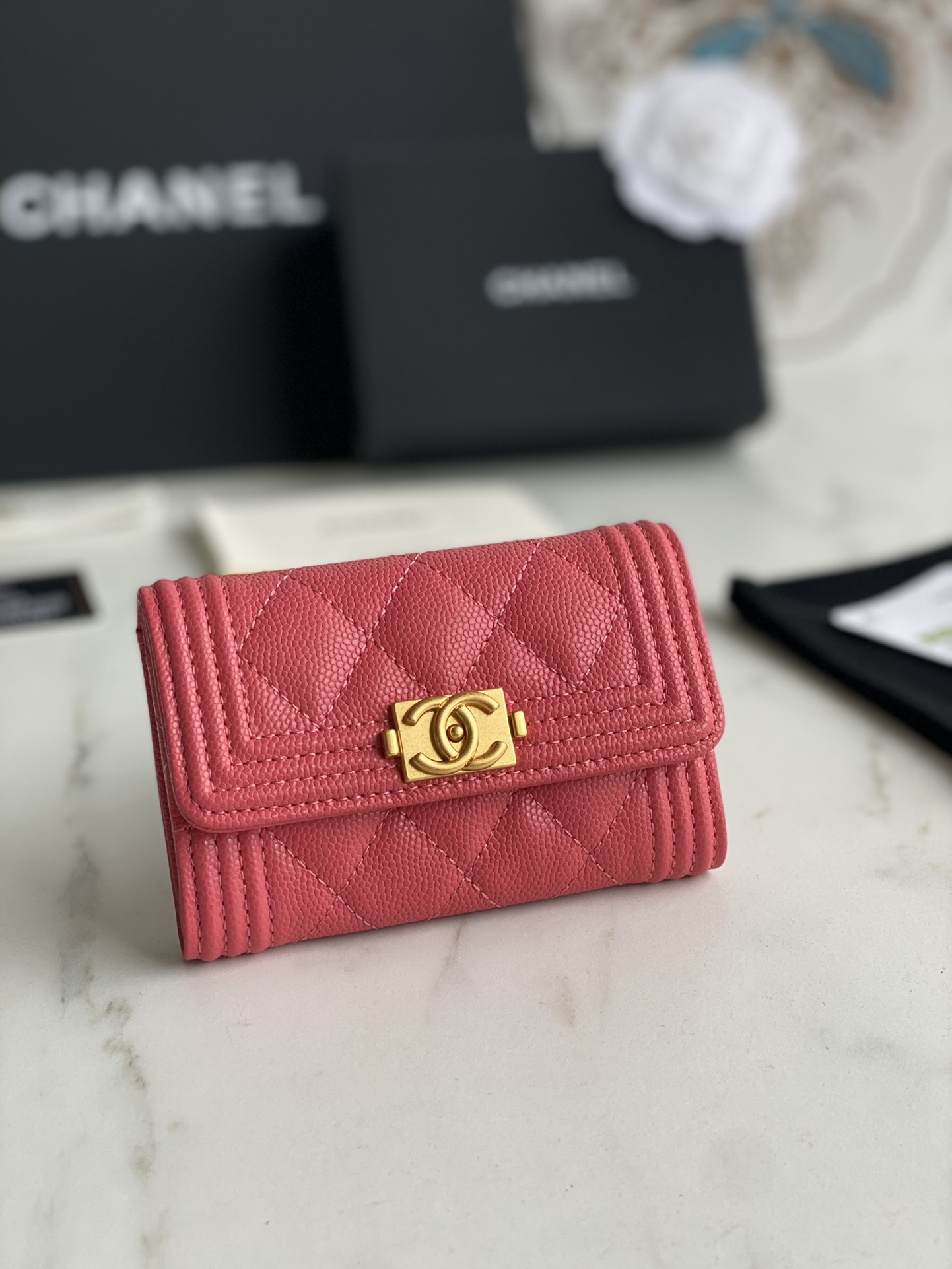 Chanel Classic Leboy Wallet A80602