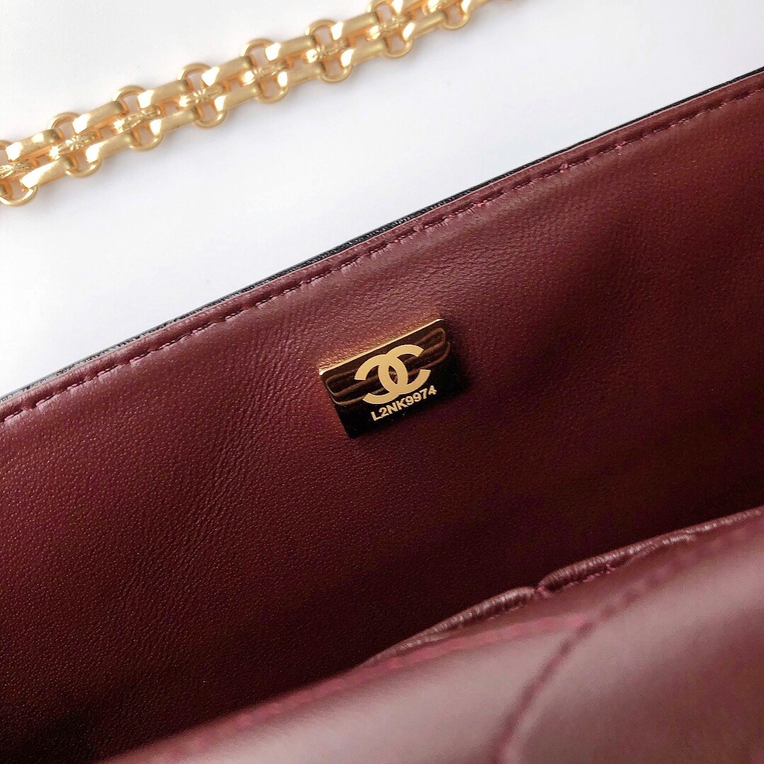 Chanel Classics 2.55 Handbag Aged Calfskin Gold Metal 28cm