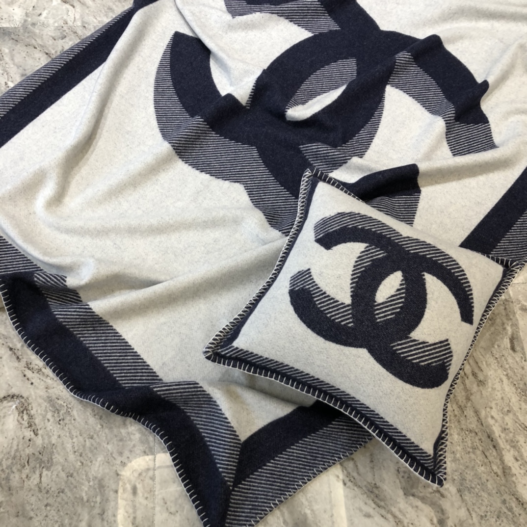 Chanel Classics Blankets and Pillows  001