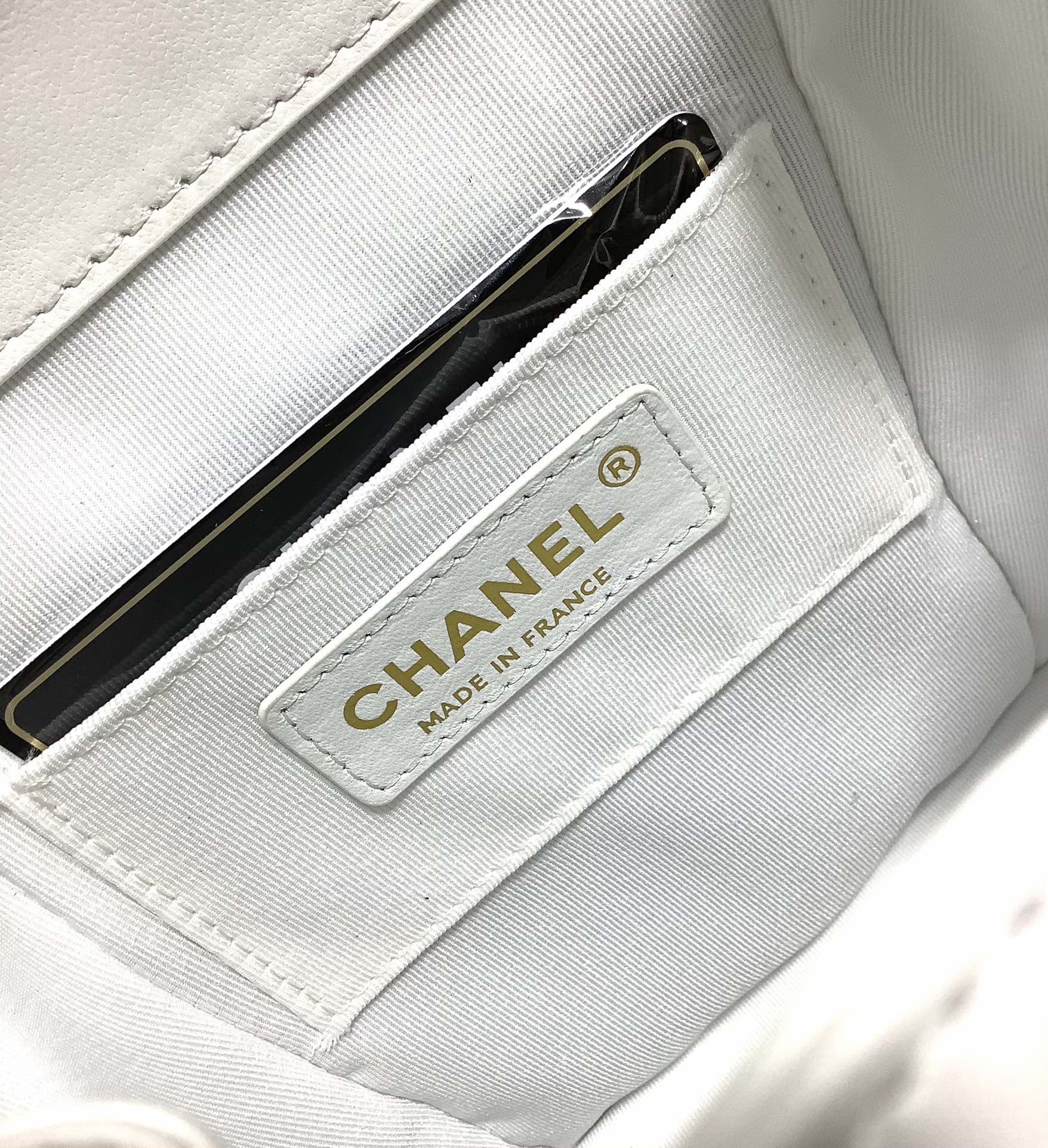 Chanel Duma Backpack Calfskin White