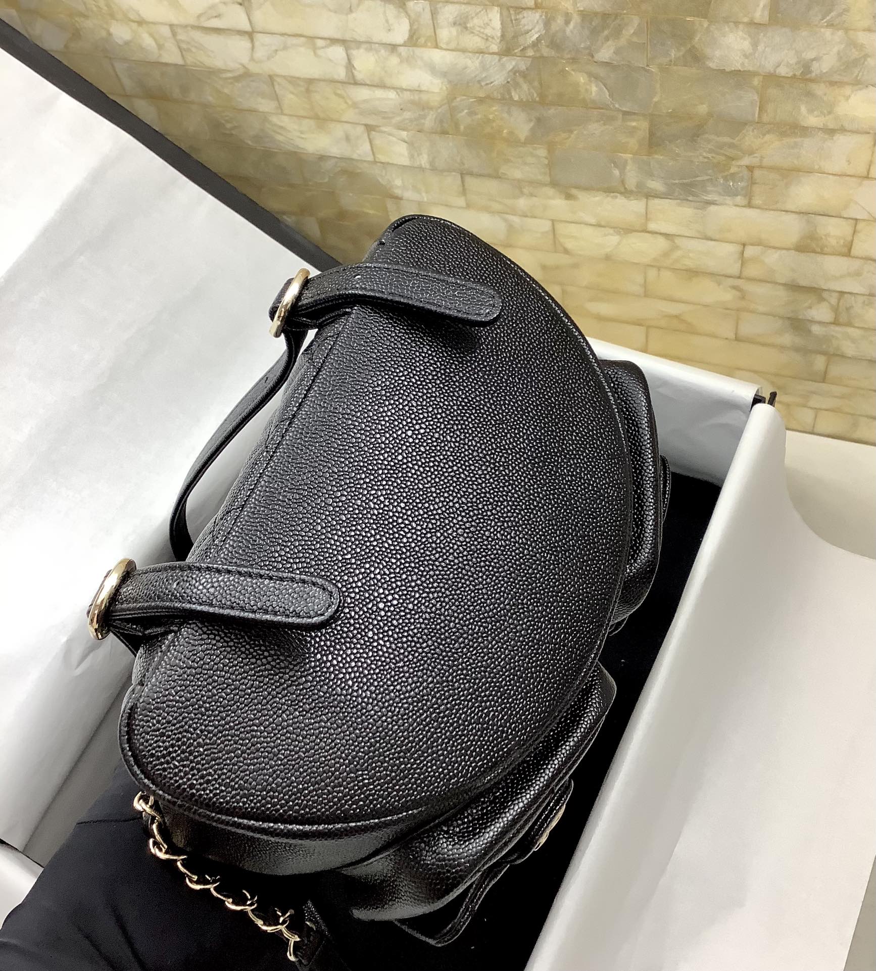 Chanel Duma Backpack Large Black