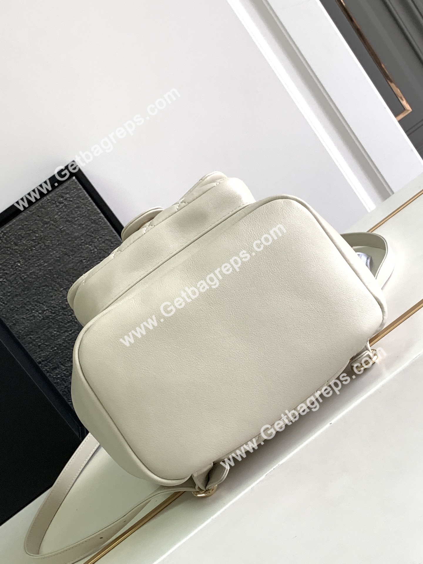 Chanel Duma Backpack Milky White