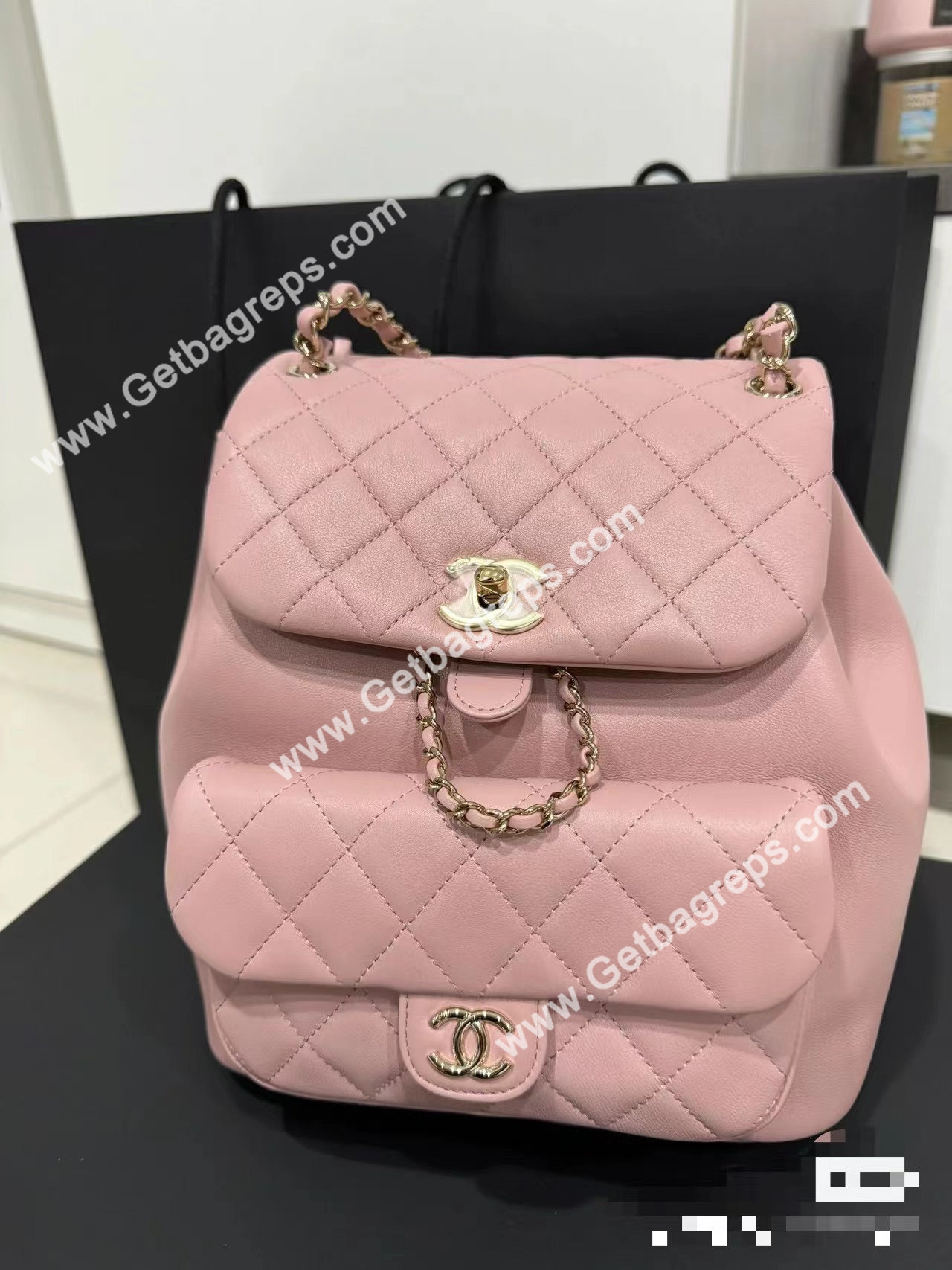 Chanel Duma Backpack Pink