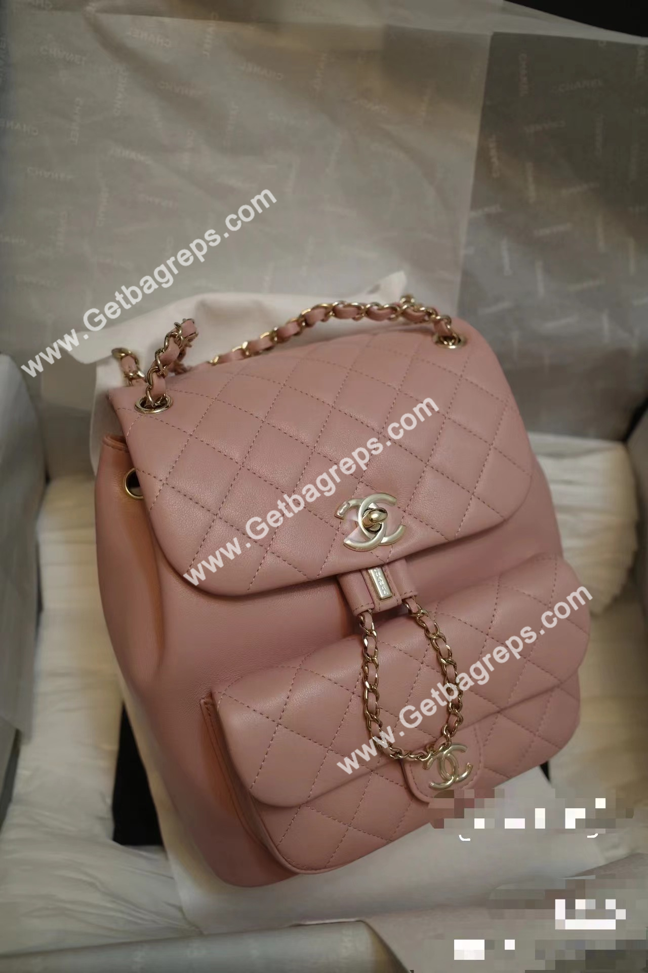 Chanel Duma Backpack Pink