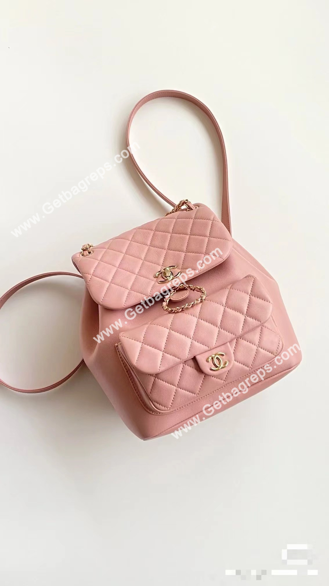 Chanel Duma Backpack Pink