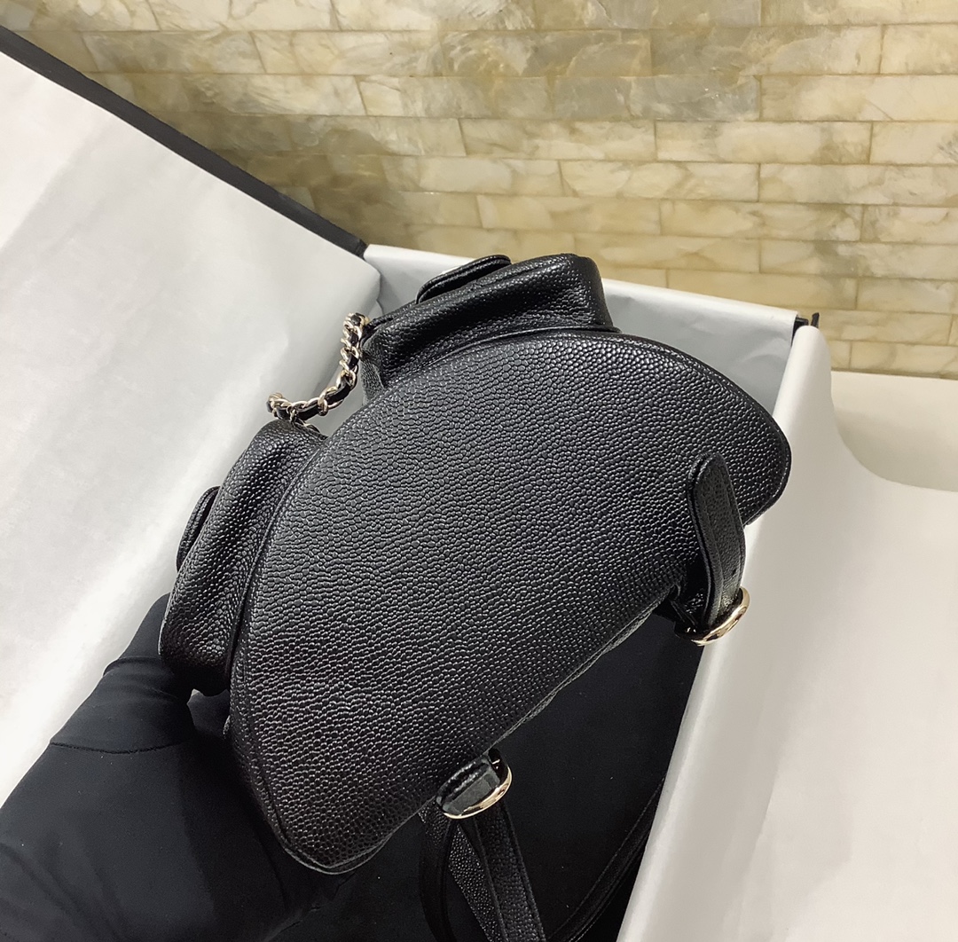 Chanel Duma Backpack Small Black