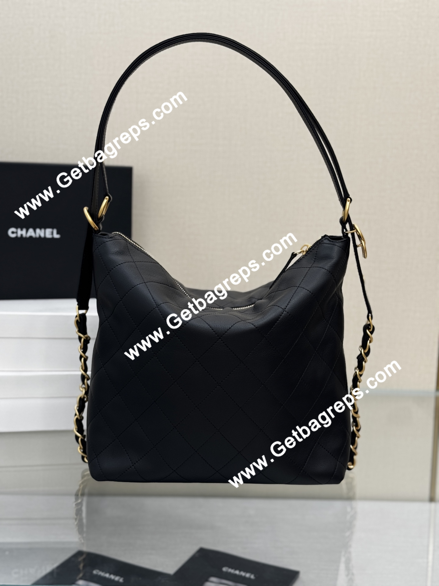 Chanel Hobo Backpack AS5509 