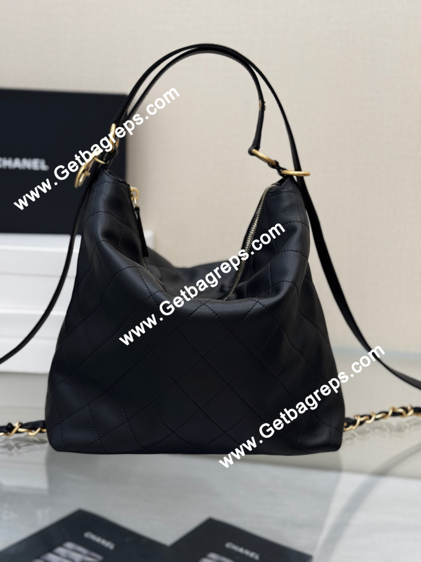 Chanel Hobo Backpack AS5509 Large