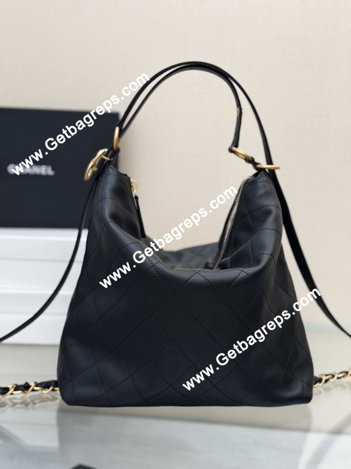 Chanel Hobo Backpack AS5509 Large