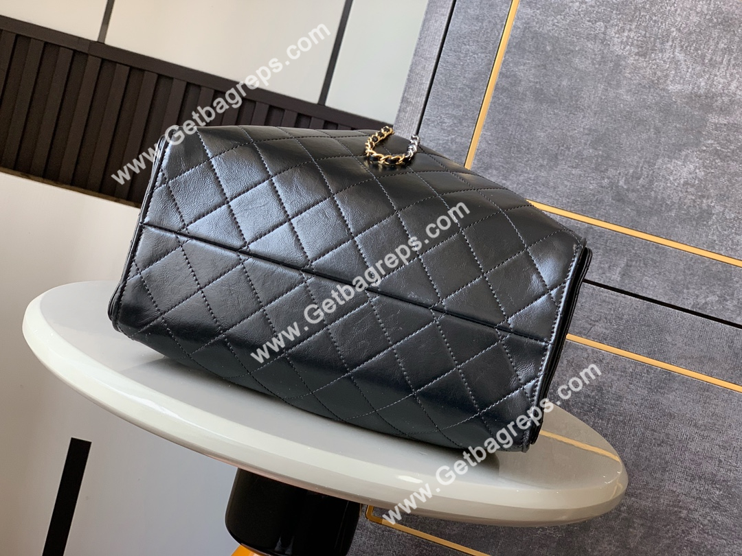 Chanel Hobo Bag Black Small