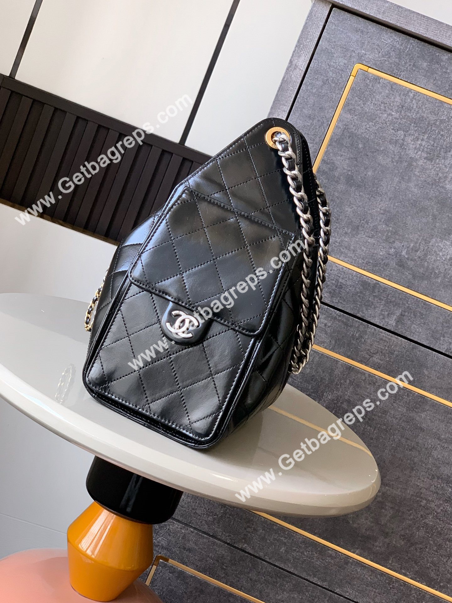 Chanel Hobo Bag Black Small
