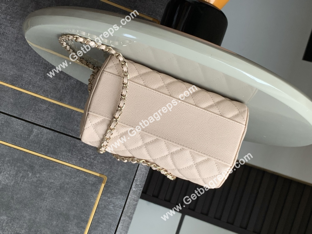 Chanel Large Bowling Bag Beige