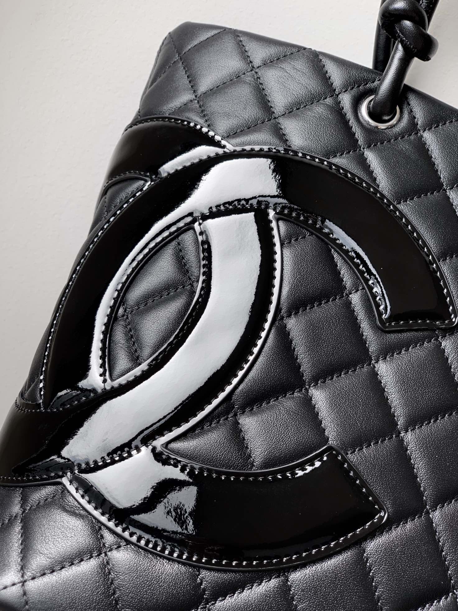 Chanel Ligne Cambon Large Tote Bag Black Calfskin