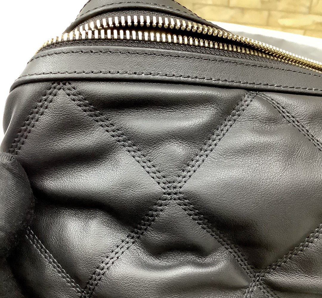 Chanel Mini Bowling Bag  in Shiny Lambskin