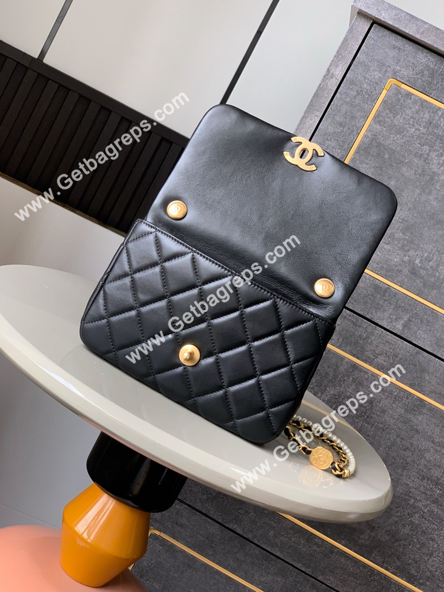 Chanel OHANEL 2025 Flap Bag Black