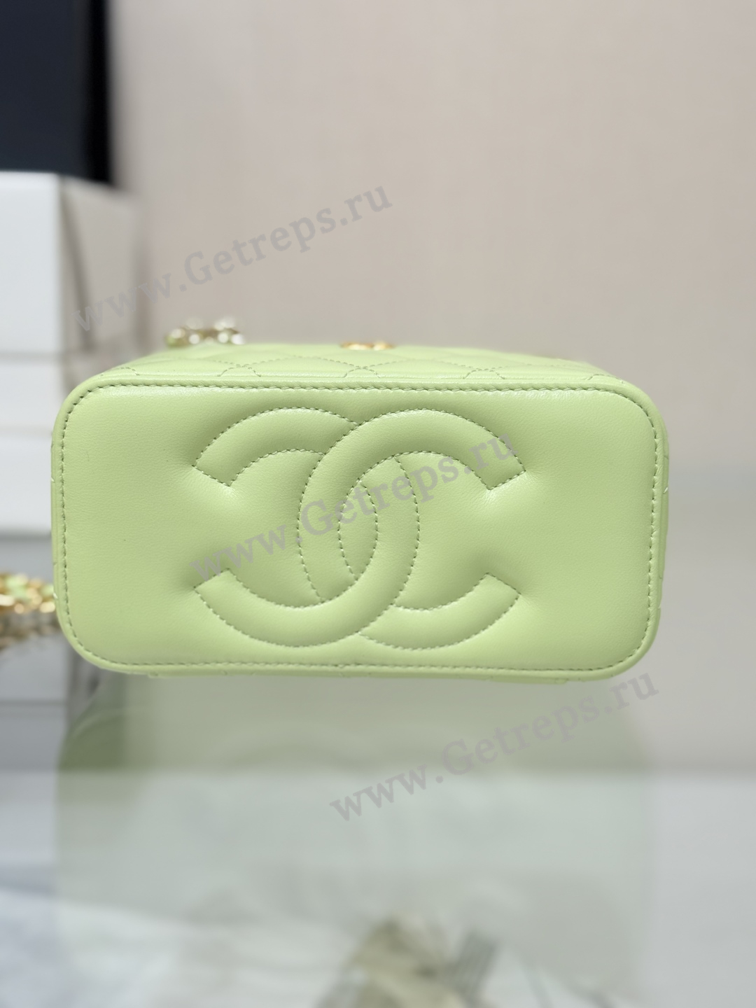 Chanel Vanity Case Large Green