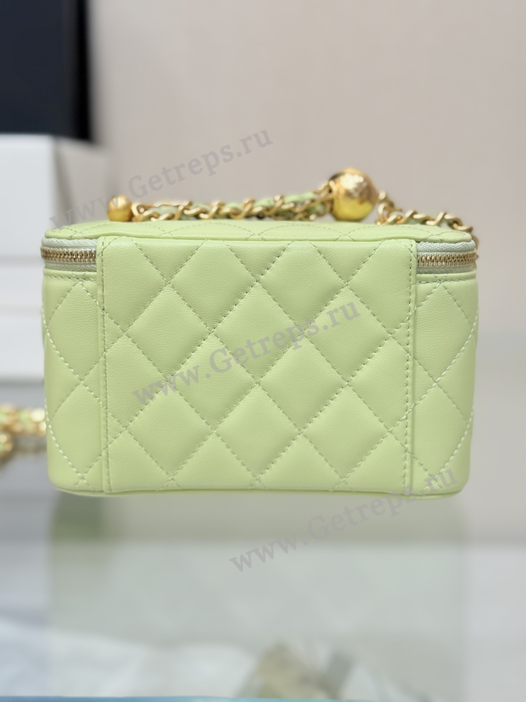 Chanel Vanity Case Large Green