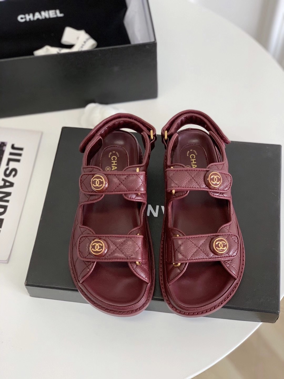 Chanel Women Denim Sandals-0052 35-40