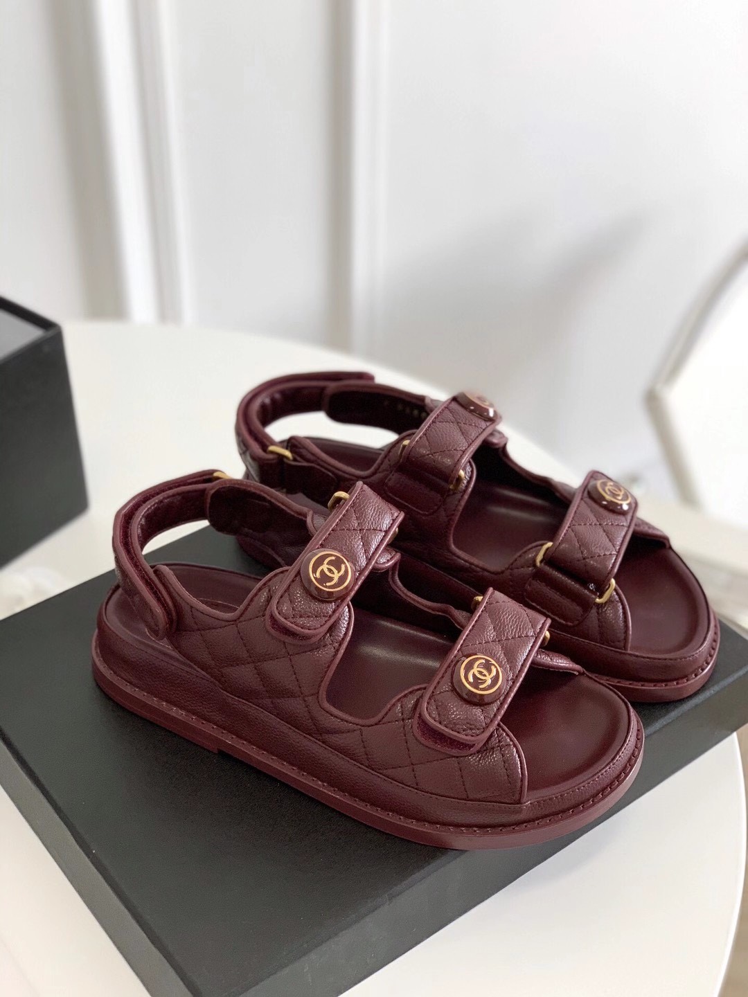 Chanel Women Denim Sandals-0052 35-40