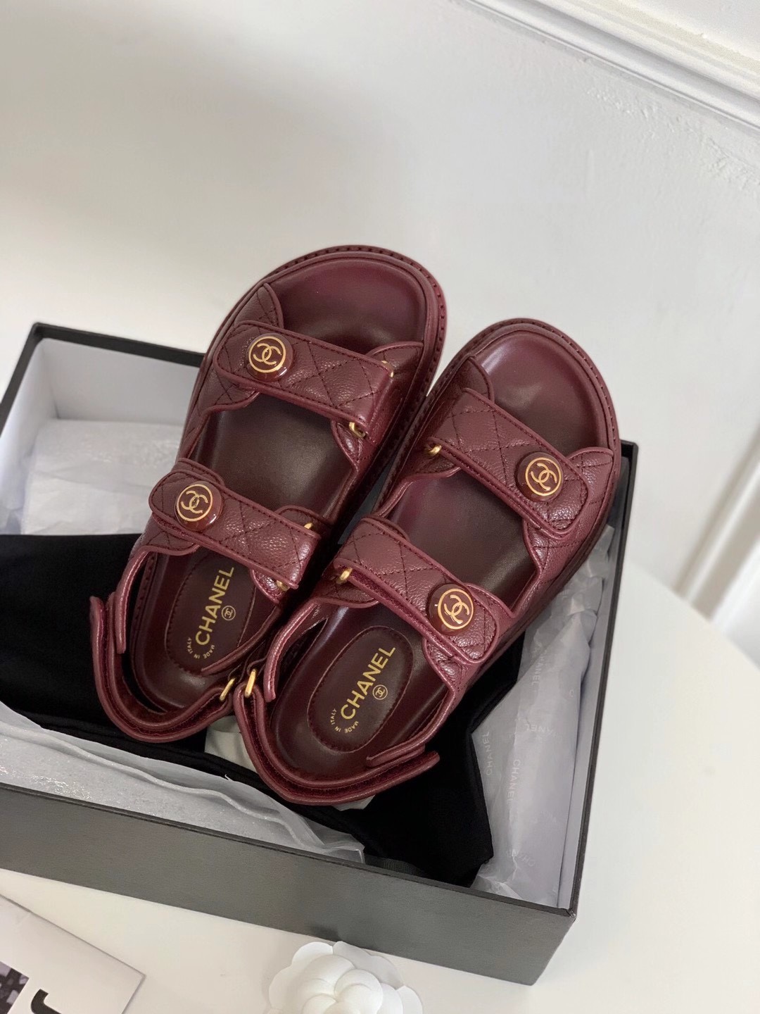 Chanel Women Denim Sandals-0052 35-40