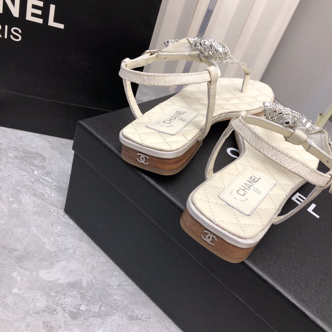 Chanel Women Flat Sandals-0001 35-41