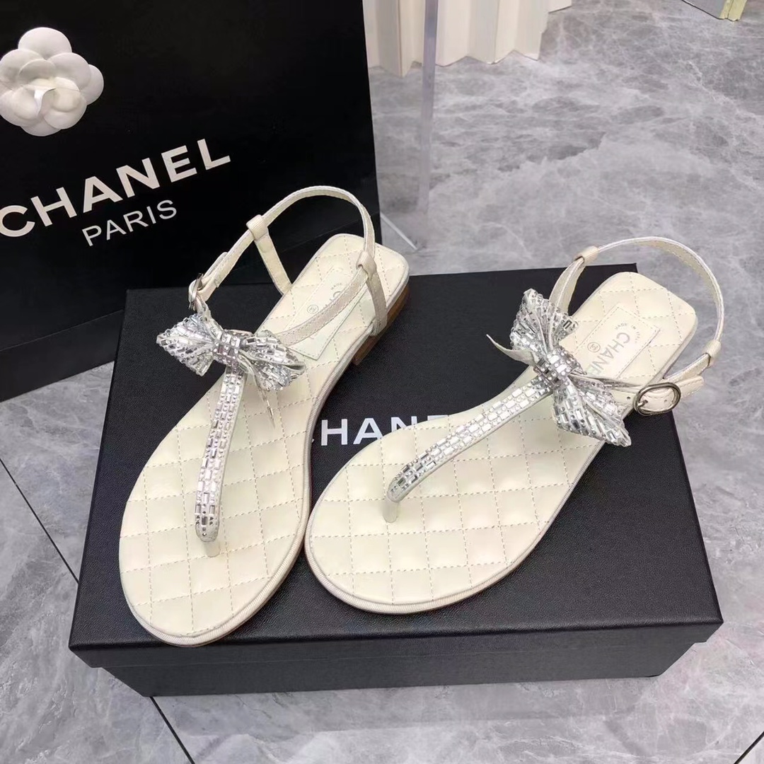 Chanel Women Flat Sandals-0001 35-41