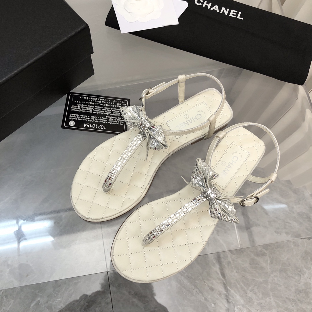 Chanel Women Flat Sandals-0001 35-41