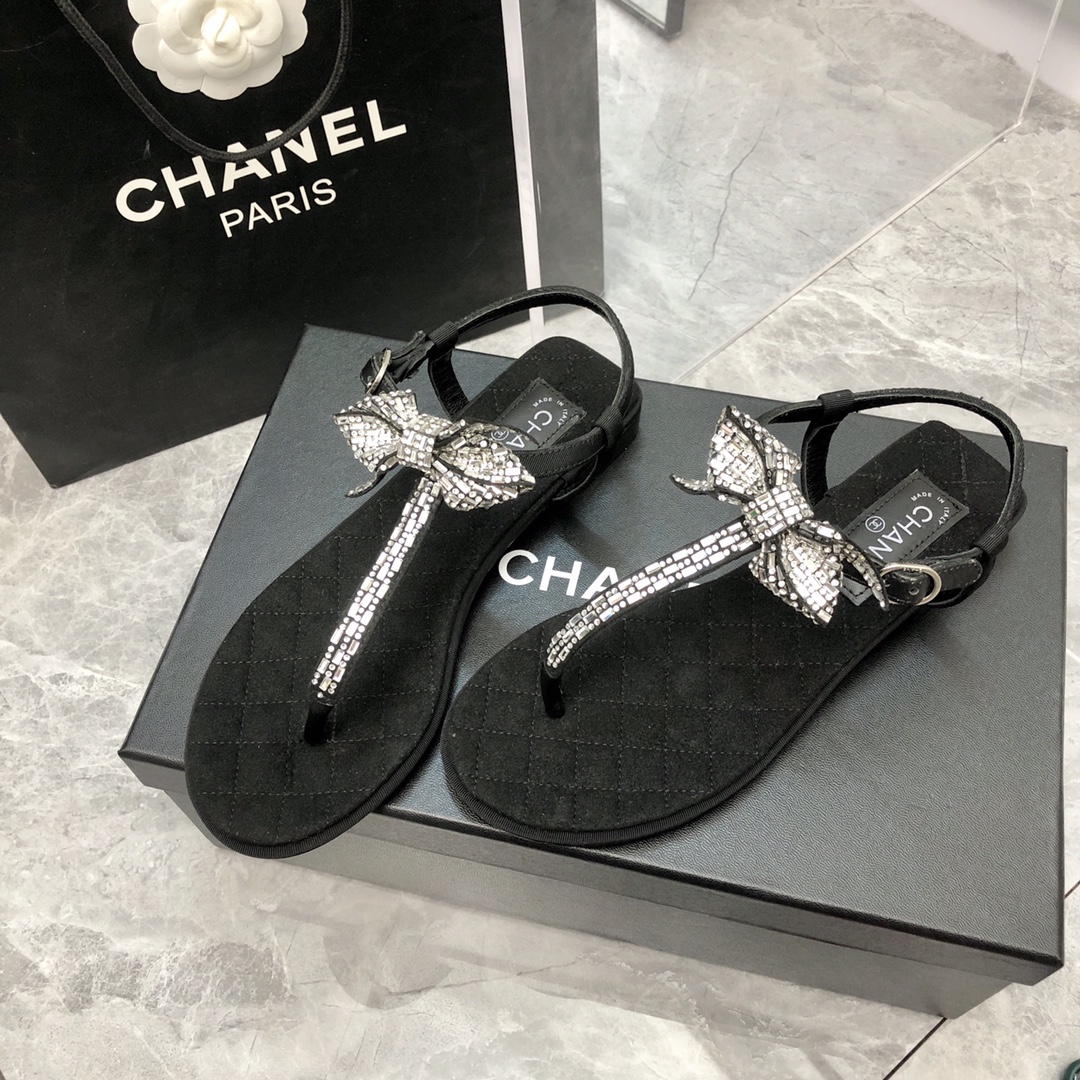 Chanel Women Flat Sandals-0002 35-41