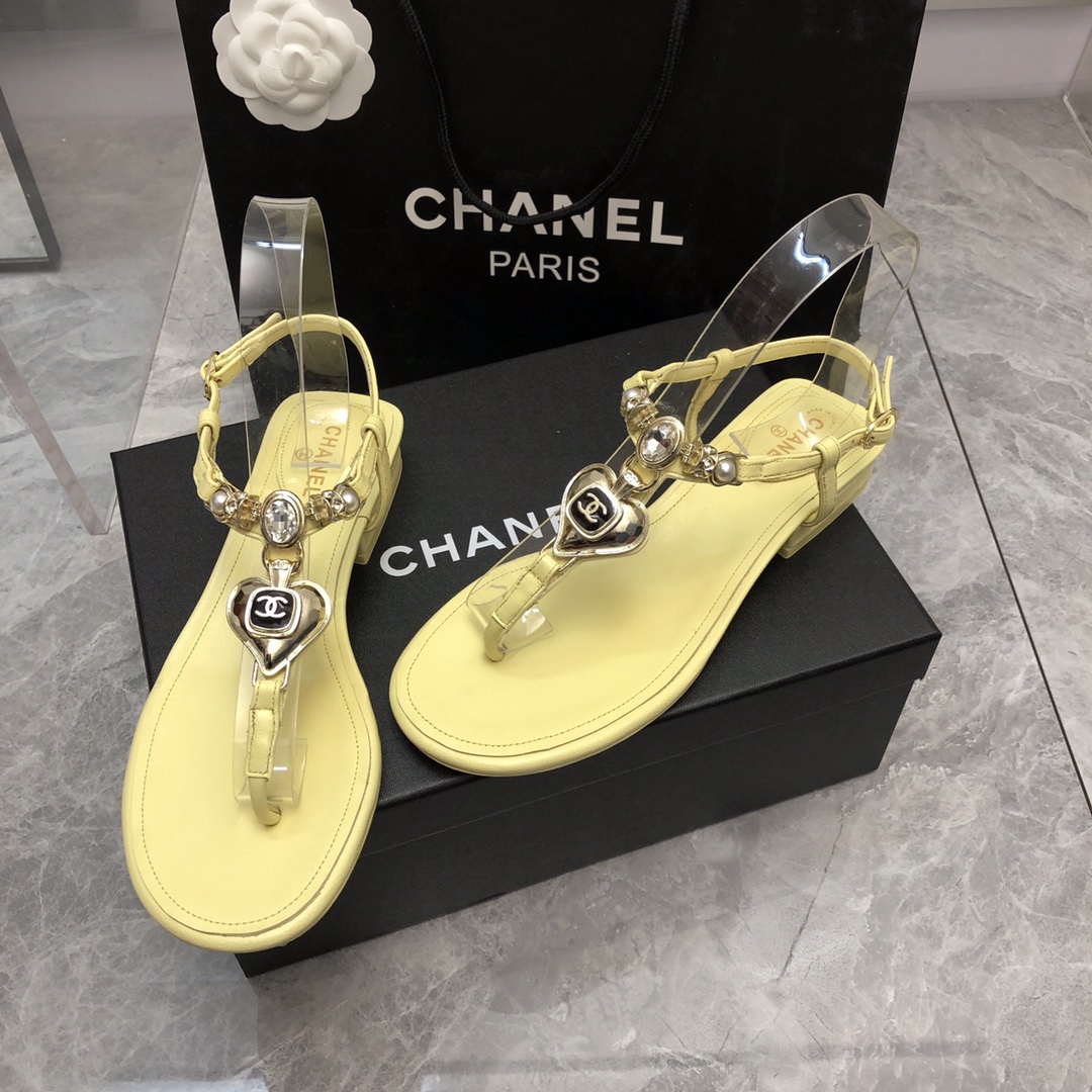 Chanel Women Flat Sandals-0003 35-41