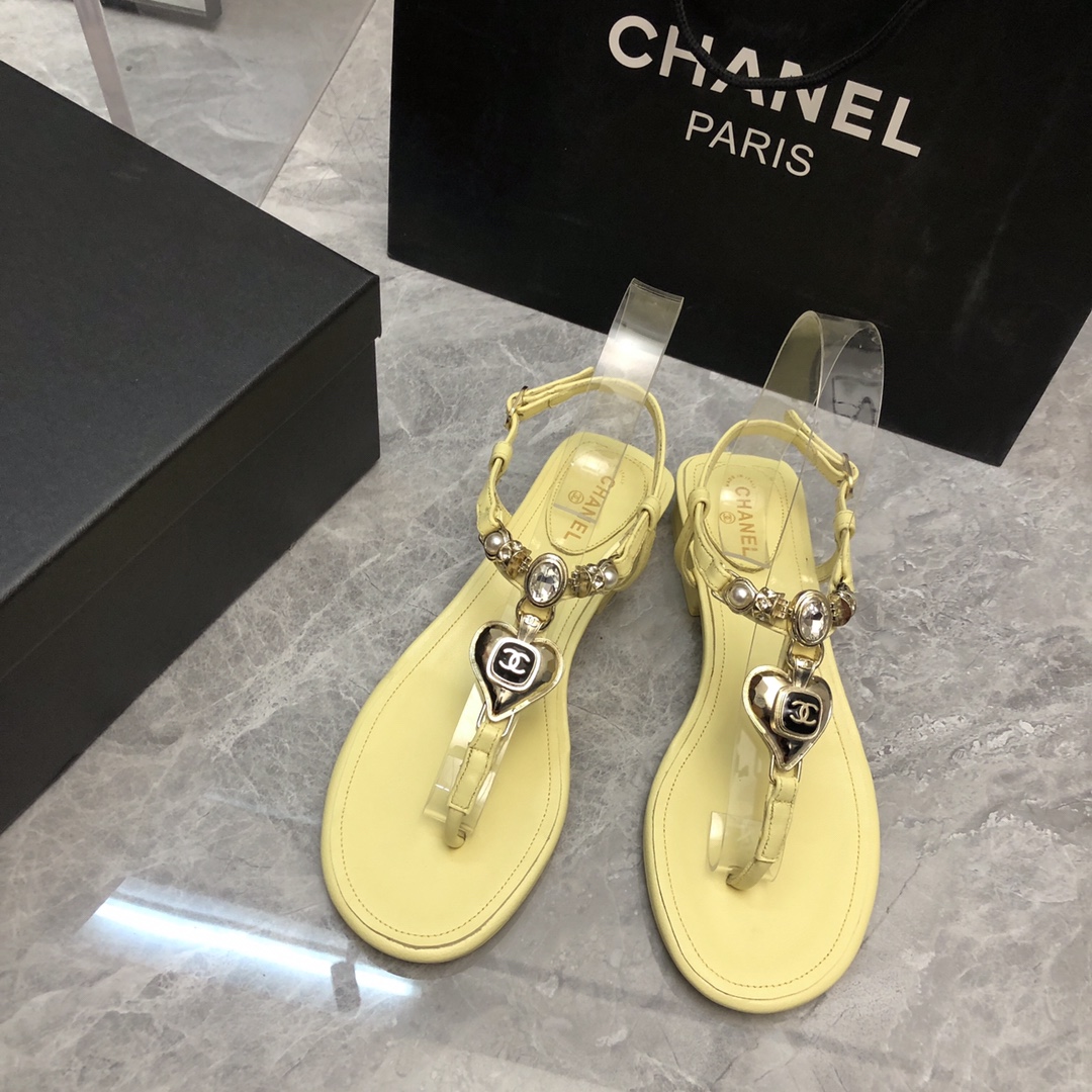 Chanel Women Flat Sandals-0003 35-41