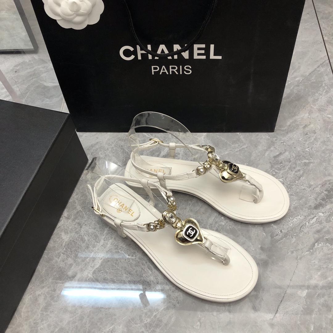 Chanel Women Flat Sandals-0004 35-41