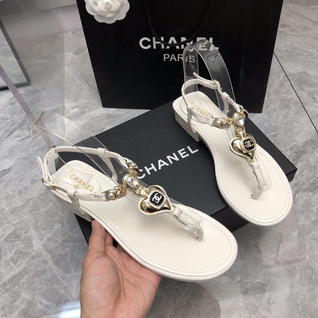 Chanel Women Flat Sandals-0004 35-41